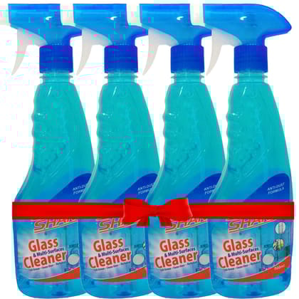 Shakti Glass & Multi Surface Cleaner 500 Ml - 4 Pcs Combo