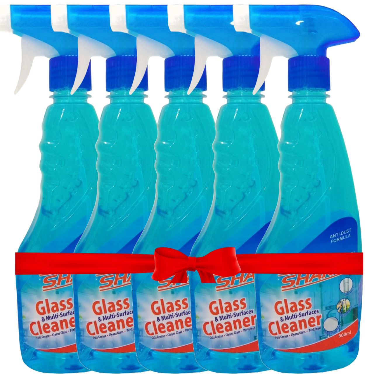 Shakti Glass & Multi Surface Cleaner 500 Ml - 5 Pcs Combo