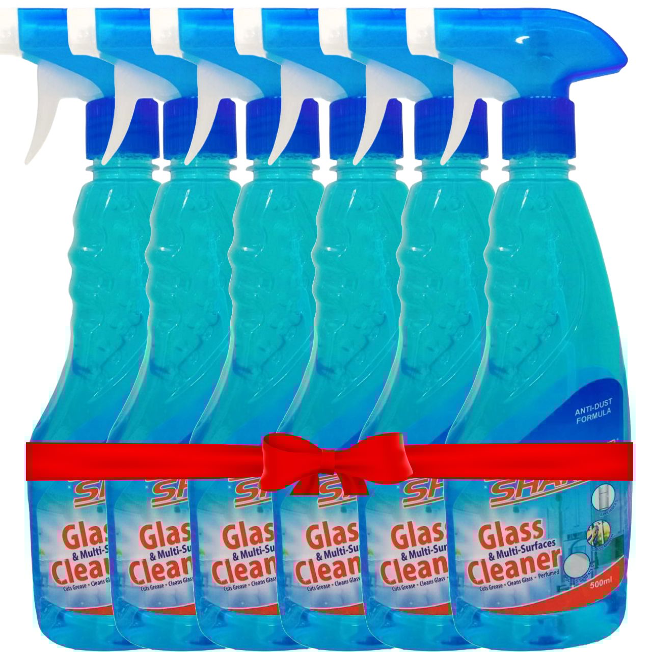 Shakti Glass & Multi Surface Cleaner 500 Ml - 6 Pcs Combo