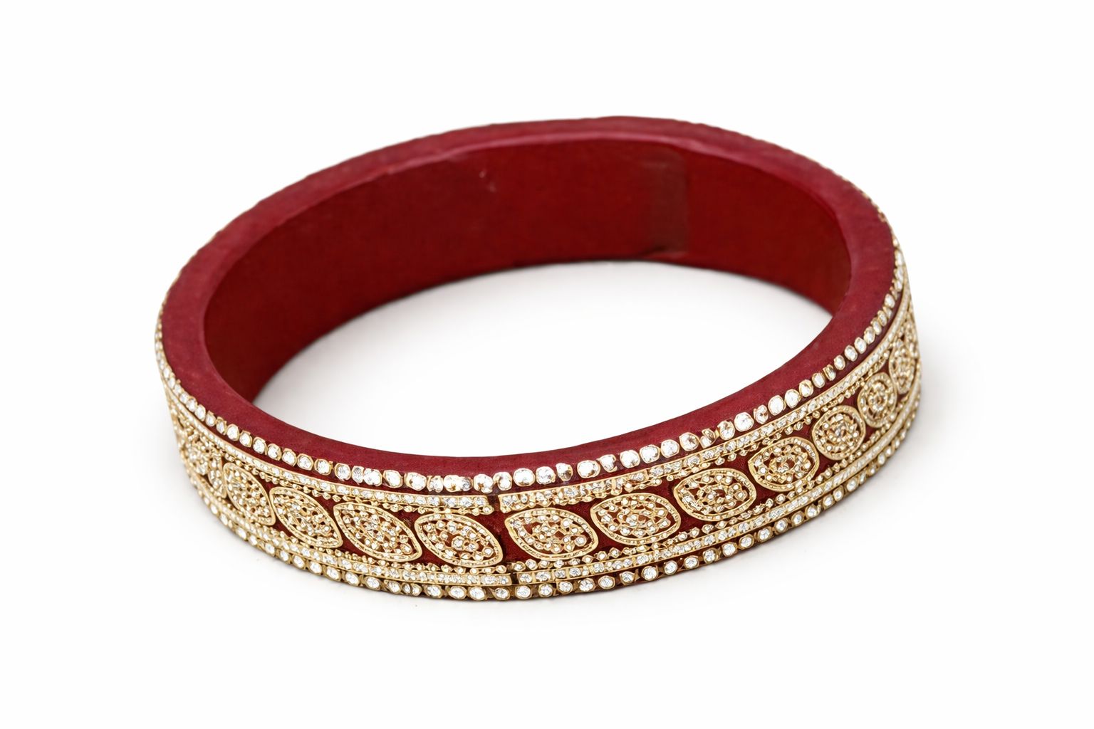 Designer Red Bangle