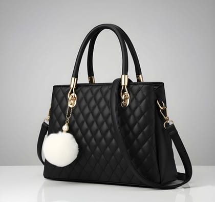 Latest Trendy Women Faux Leather Handbag | Elegant Shoulder & Tote Bag | Spacious Durable Purse for Daily Use & Work