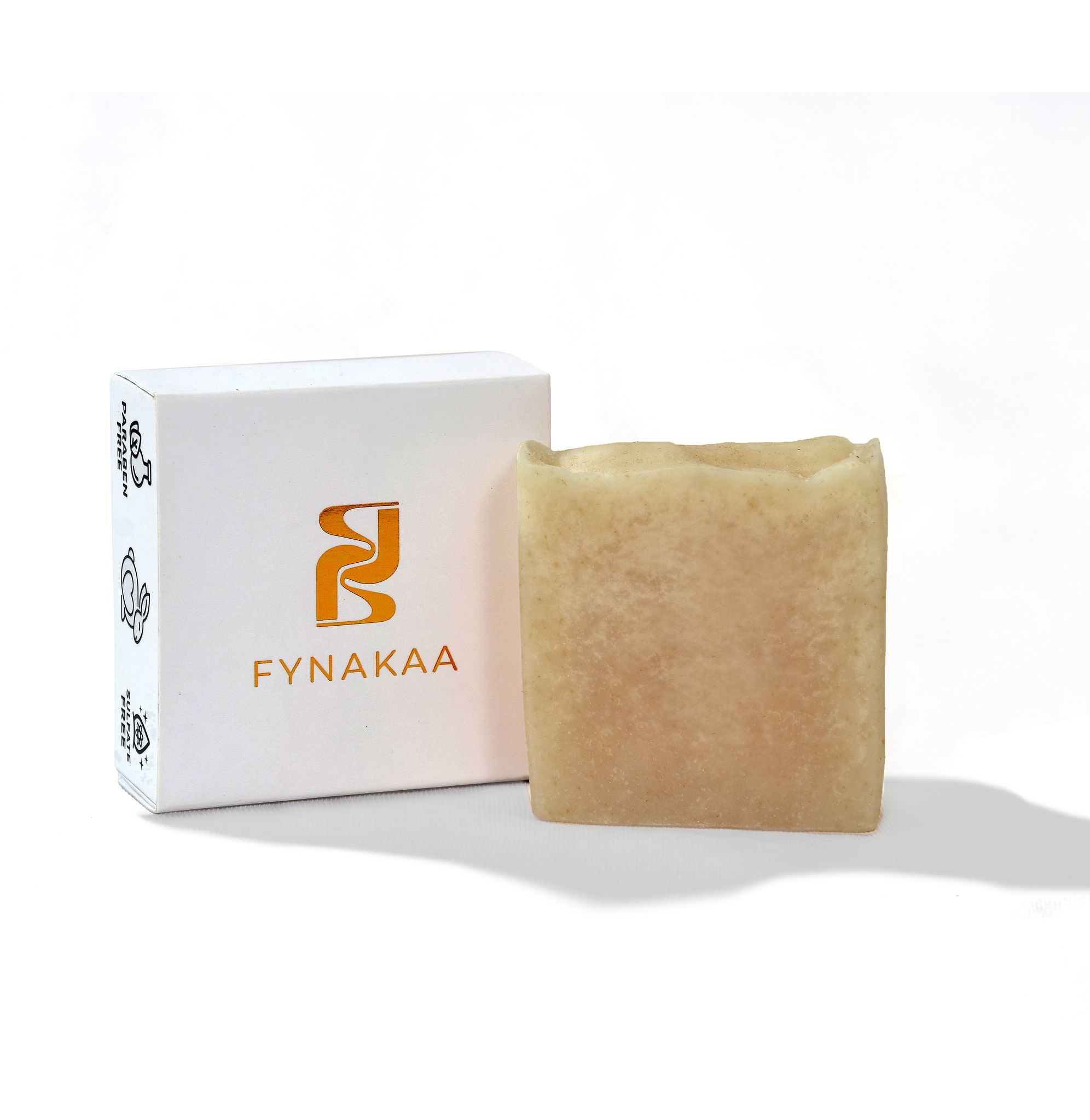 Fynakaa Oatmilk Soap | Handmade Cold Processed Soap for Moiturising & Dry Skin, Perfect for Winter | Natural, Organic & Paraben-Free | Oatmilk for Dry Skin and Winter | For Men & Women, All Skin Types (100gms Pack Of 1)