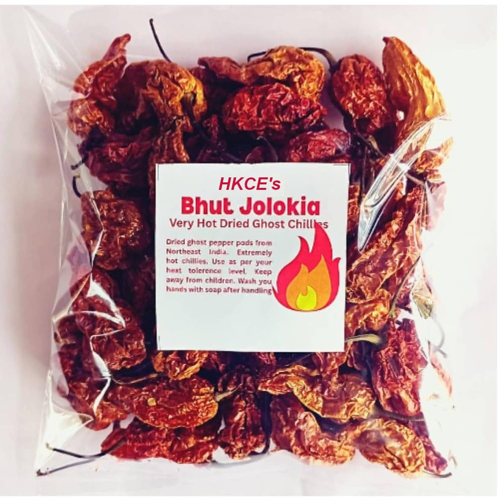 Dried King Chilli Bhut Jholokia - 28gm