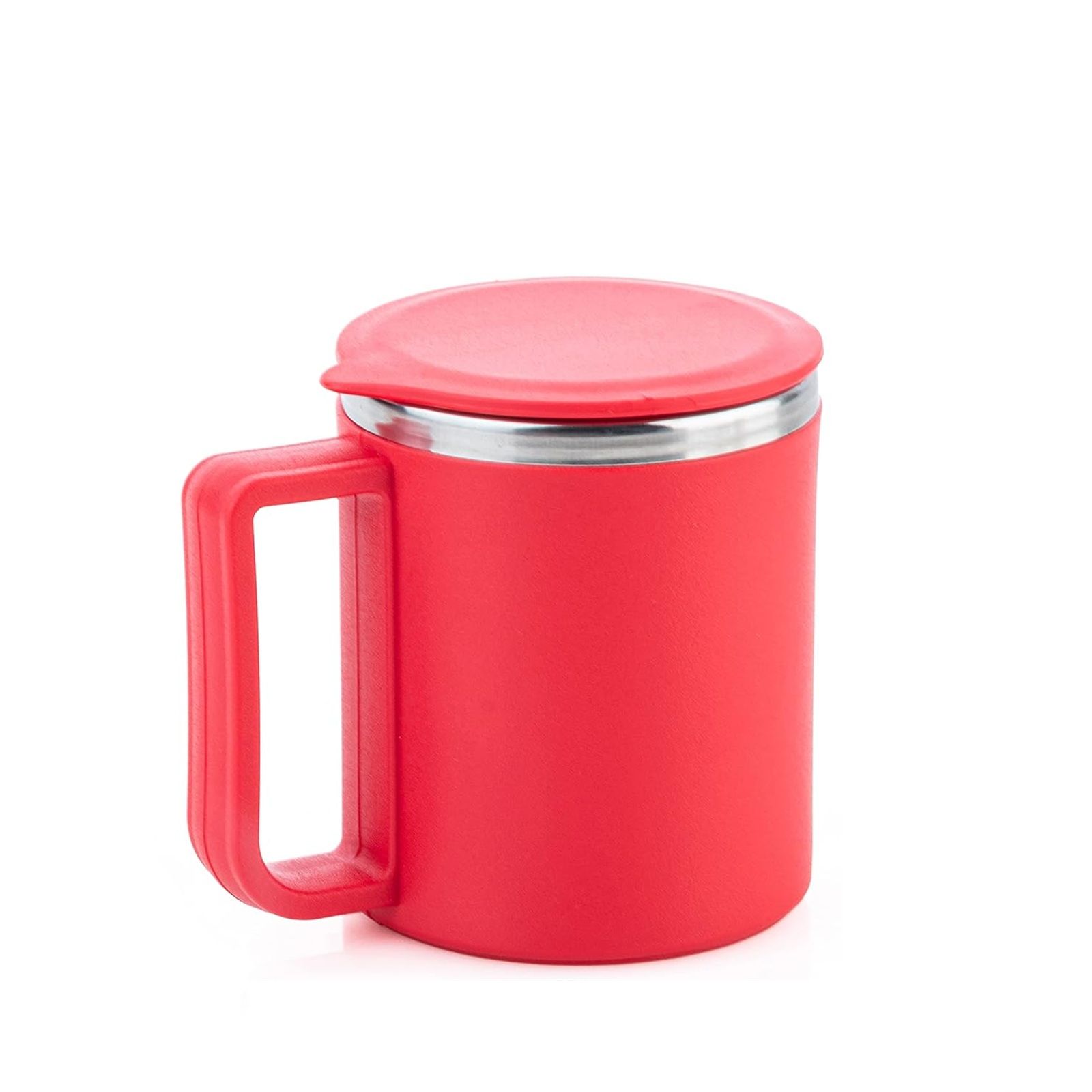 Red Happy Mug