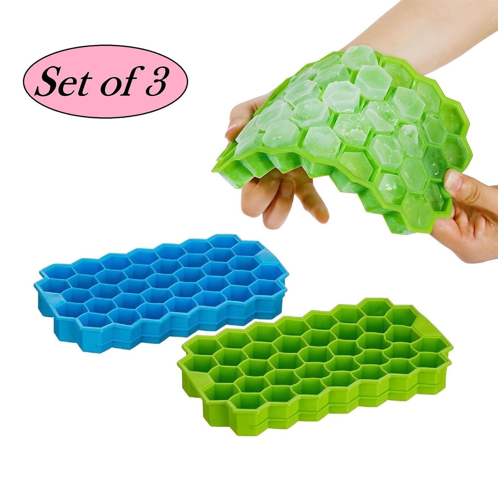 Honeycomb Ice Tray 3pcs
