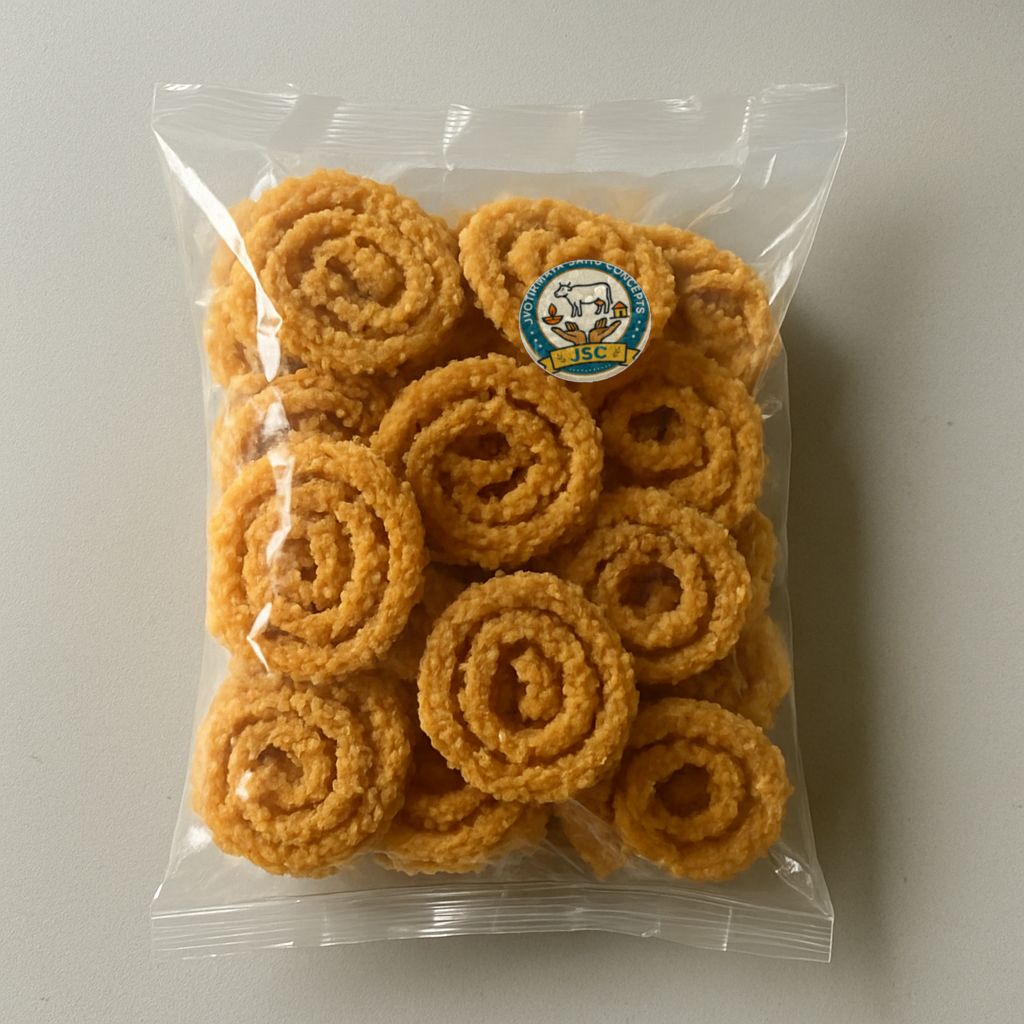 Jyotirmaya Sahu Concepts's traditional indian chakli snacks
