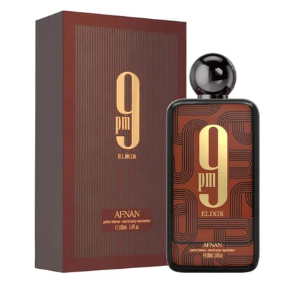 Afnan 9PM Elixir Parfum Intense for Unisex 100ml (New Release 2025) – Bold, Long-Lasting Luxury Fragrance