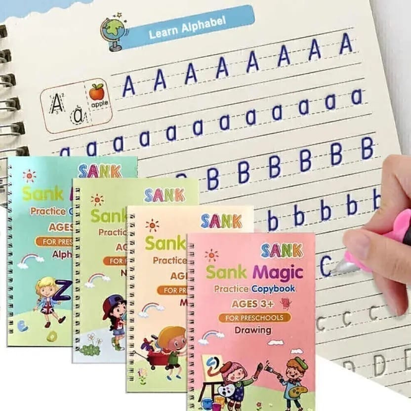 Sank Magic Practice Copybook Set for Kids