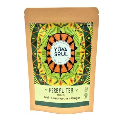 YUVA SOUL Tulsi - Lemongrass - Ginger Tea - 25 Gms