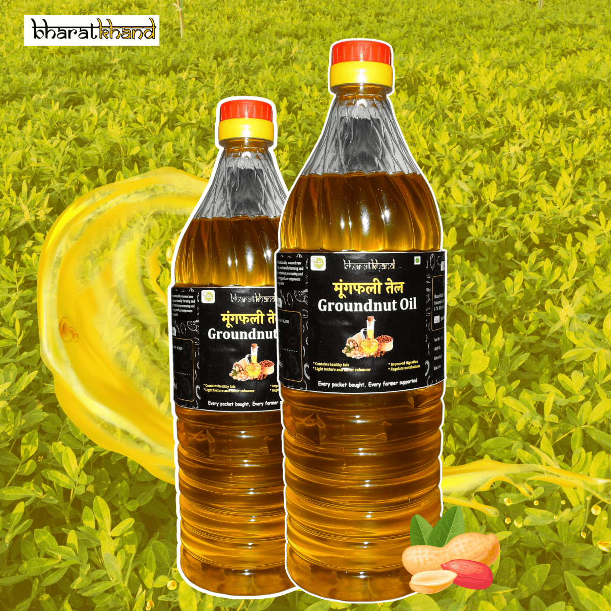 Ground Nut Oil - Kacchi Ghani 