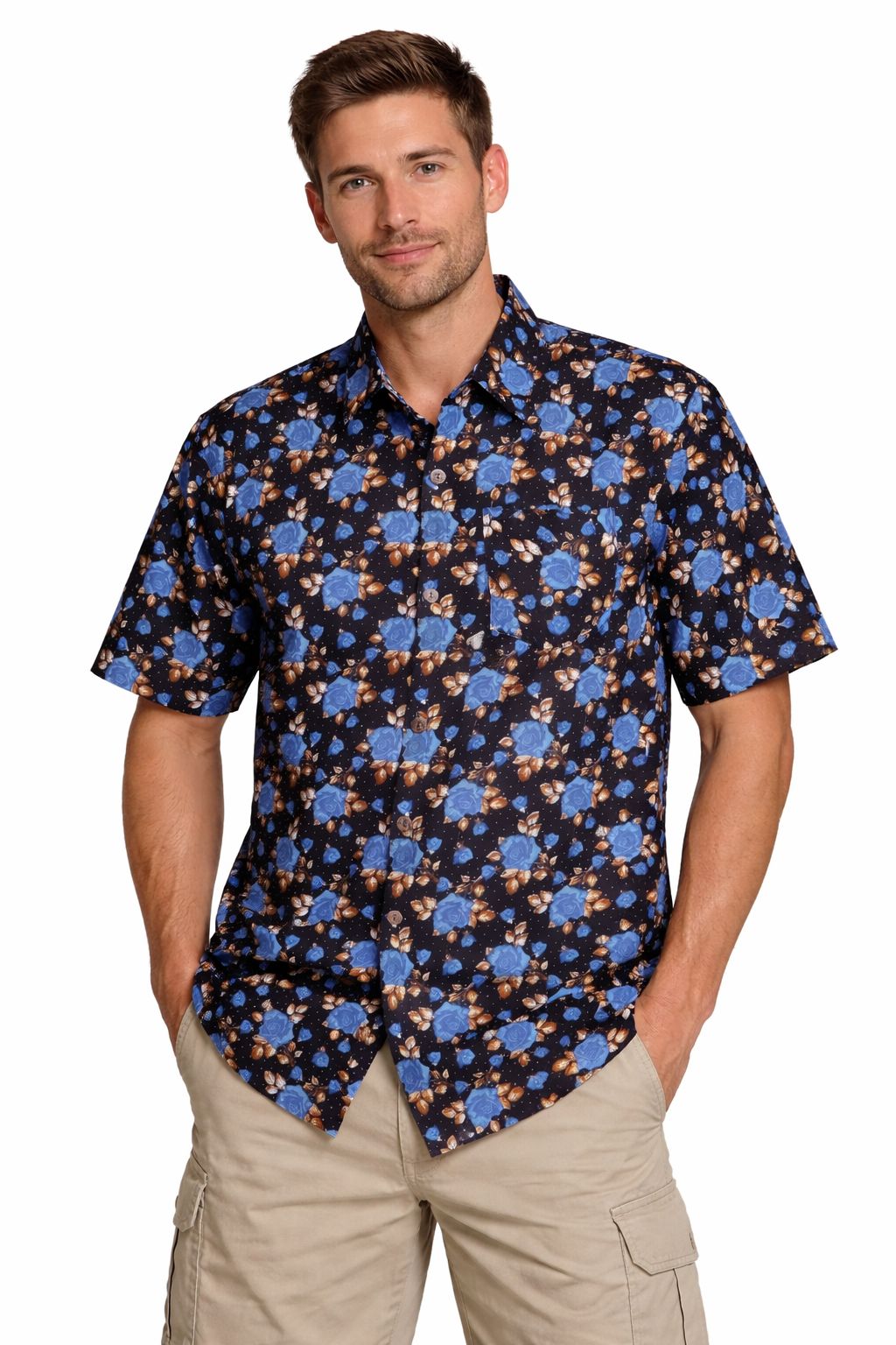 Stylish Fashionable Trendy Cotton Party Shirt For Men