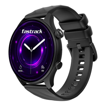 Fastrack Vivid Pro Smart Watch|1.43" AMOLED Display Black
