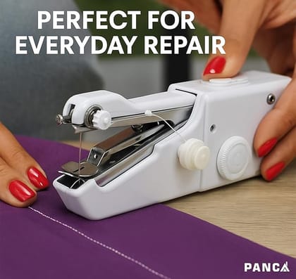 PANCA Handy Stitch Mini Hand Sewing Machine | Stapler-Style Portable Silai Machine for Home Tailoring, Quick Repairs & Emergency Stitching | Lightweight Handheld Sewing Tool PANCA Handy Stitch Mini Hand Sewing Machine | Stapler-Style Portable Silai Machine for Home Tailoring, Quick Repairs & Emergency Stitching | Lightweight Handheld Sewing Tool