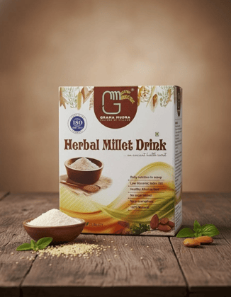 Herbal millet drink