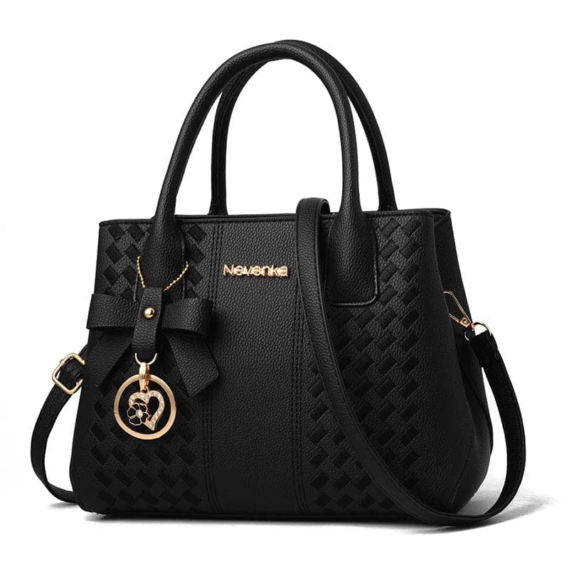 Purses And Handbags For Women Fashion Ladies Pu Leather Luxury Top Handle Satchel Shoulder Tote Bags