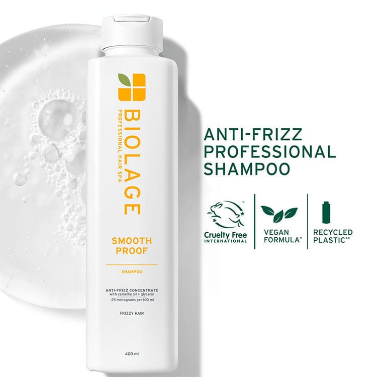 Matrix Biolage Smoothproof Professional Shampoo For Dry And Frizzy Hair, 72 Hrs Frizz Control (200ml)