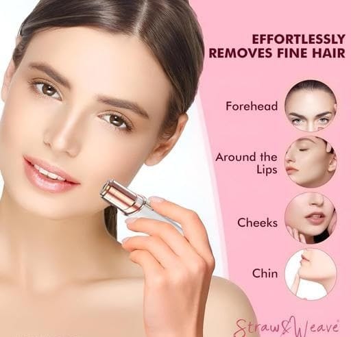 VIFERA Facial Hair Remover Machine for Women - Face, Chin, Cheek, Eyebrow, Upper Lip Hair Remover, USB RECHARGEABLE Epilator