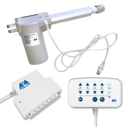 Advanced 5 Function Hospital Bed Actuator System with Nurse Panel (Stroke 100 mm | Load 6000 N | Speed 4 mm/s)