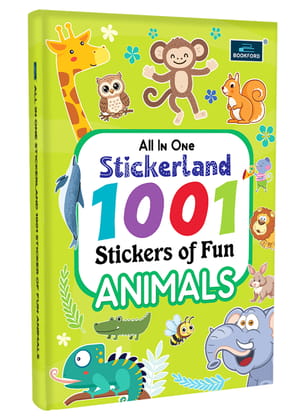 All-in-One Stickerland 1001 Animal Sticker Book for Kids, Toddlers and Children | Fun Activity and Learning - 3+ Years All-in-One Stickerland 1001 Animal Sticker Book for Kids, Toddlers and Children | Fun Activity and Learning - 3+ Years