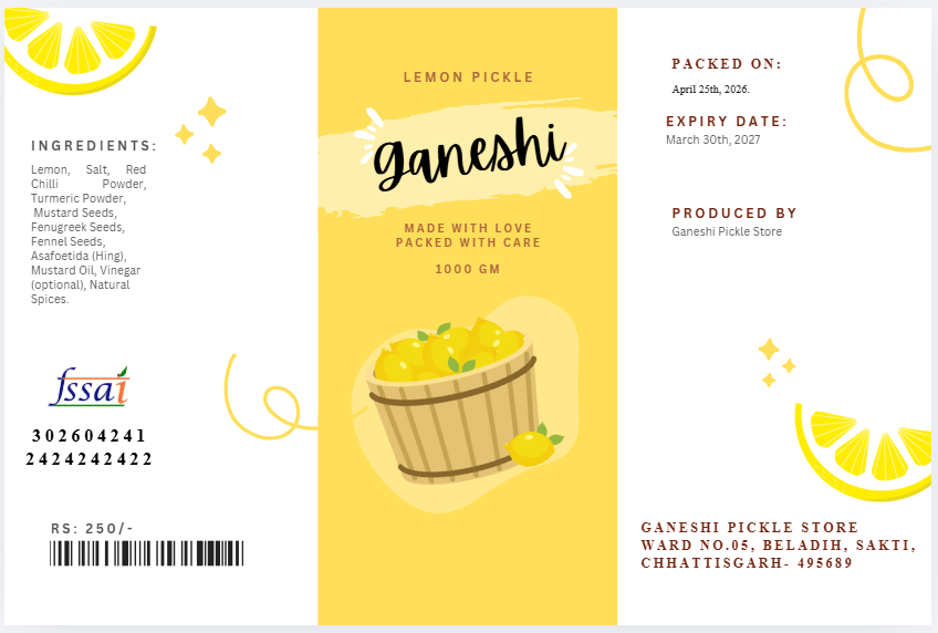 Lemon Pickle