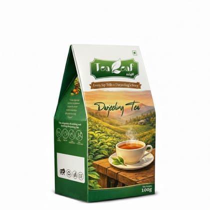 Tea Leaf Delight Premium Darjeeling Whole Leaf Tea 100g Tea Leaf Delight Premium Darjeeling Whole Leaf Tea 100g