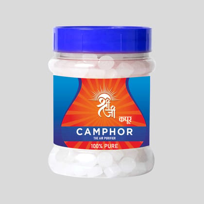 Shri Shriji Flam Aromatic Synthetic Camphor � Natural Fragrance, Ideal for Pooja, Meditation & Home Freshness Pack of 1 (250 Gram)