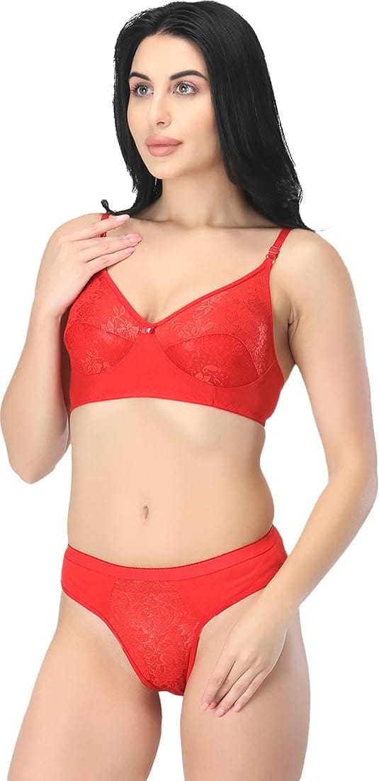 Net bra panty sets 32 to 36C