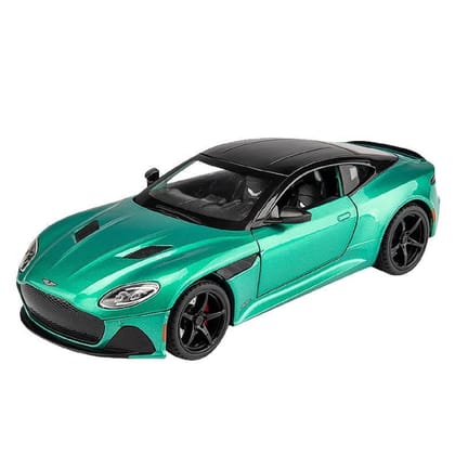 KTRS Enterprise 1:24 Scale Big Diecast 1/24 Aton Mrtin Alloy Metal Pull Back Die-Cast Car Scale Model Pullback with Sound Light Mini Auto Toy car for Kids Best Gifts (Random Color)