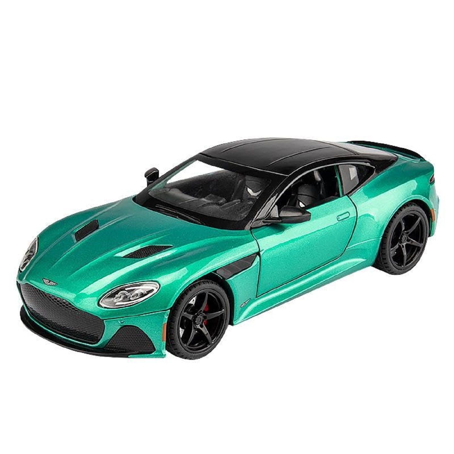 KTRS Enterprise 1:24 Scale Big Diecast 1/24 Aton Mrtin Alloy Metal Pull Back Die-Cast Car Scale Model Pullback with Sound Light Mini Auto Toy car for Kids Best Gifts (Random Color)
