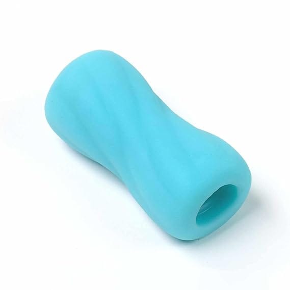  Infinity love Jack Stroker Compact Soft Flexible Personal Body Stress Relief & Relaxing Sleeve Massager for Men Non-Electric and Waterproof Massager (Blue)