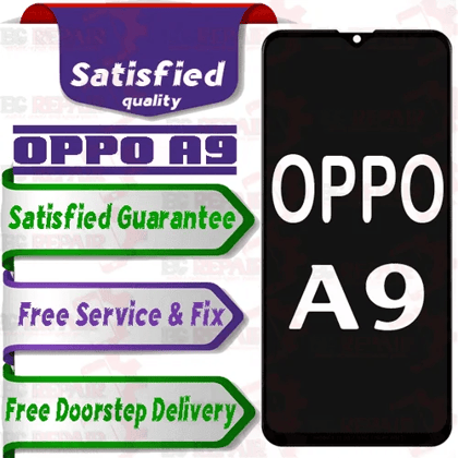 Oppo A9 Combo LCD with Touch Screen for A9  Black