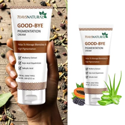 Elegantra Naturavives Dermatologically tested pigmentation cream 100 gm pack of 1 Dark Spots, Brown Spots, Melasma & Hyperpigmentation Treatment