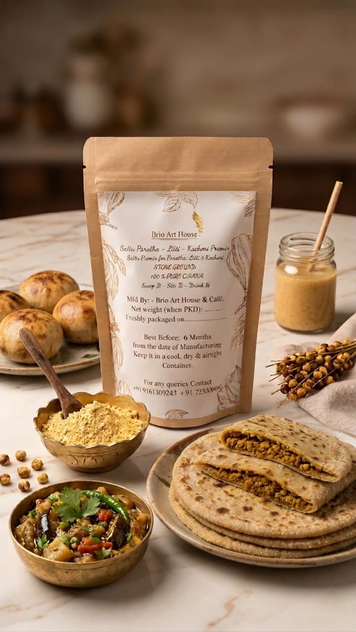 Sattu Paratha- Litti- Kachori Premix ( 100% Pure Chana) 100g
