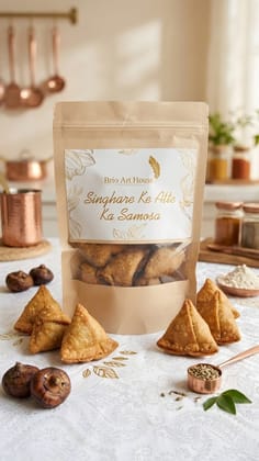 Singhare ka Atta ka Samosa (200g)