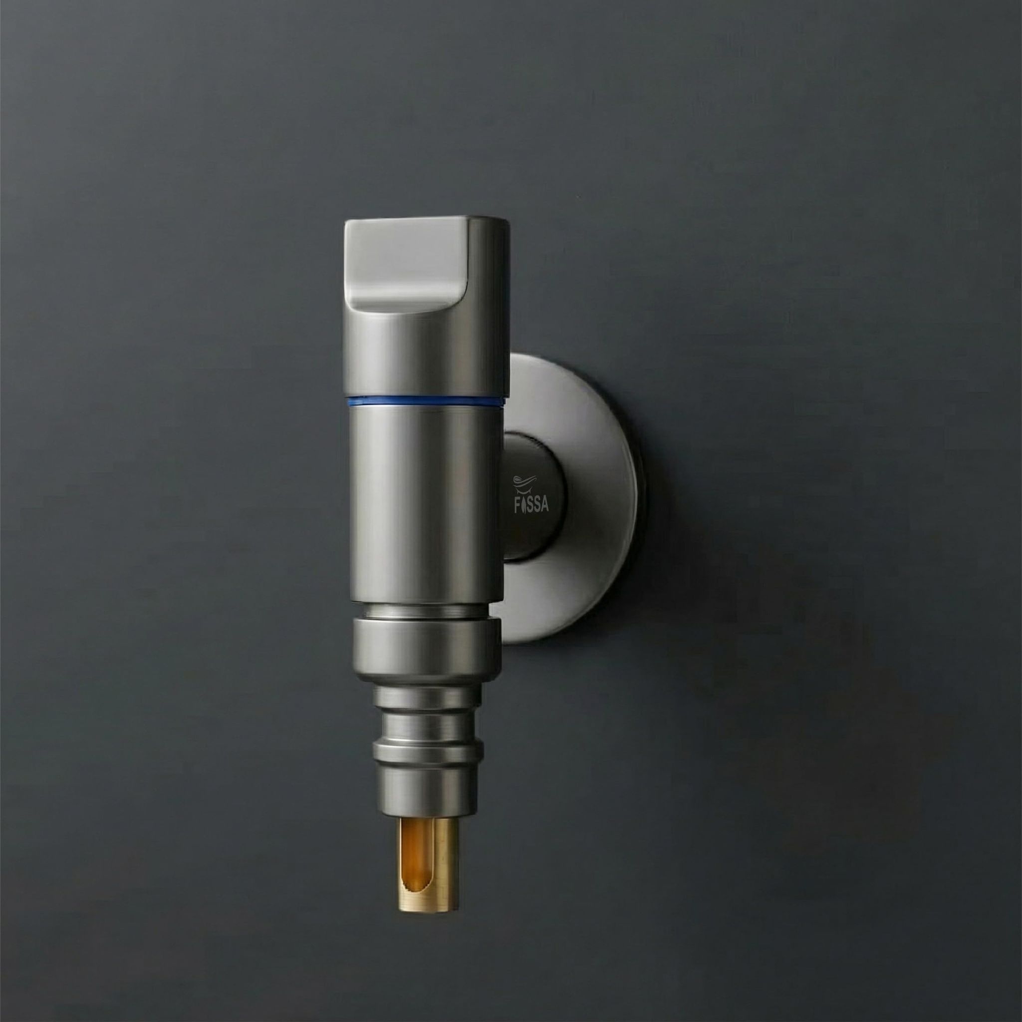 Laundry Faucet Grey Stainless Steel Angle Valve