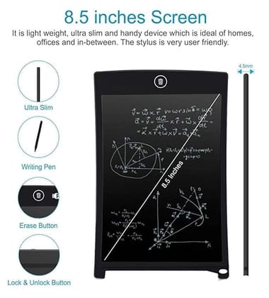 8.5" Kids LCD Writing Tablet Colorful Toddler Doodle Drawing Board Erasable Reusable Electronic Drawing Pad Educational & Learning Tool Best Birthday Gift for 3-6 Years Old Kids Boys Girls