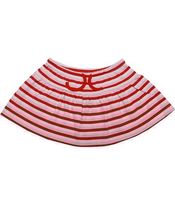 KABOOS Girls Cotton Skater ( Multicolor )