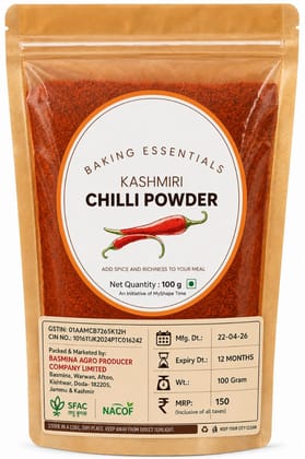 Kashmiri Chilli Powder (100g+100 gram) Kashmiri Chilli Powder (100g+100 gram)