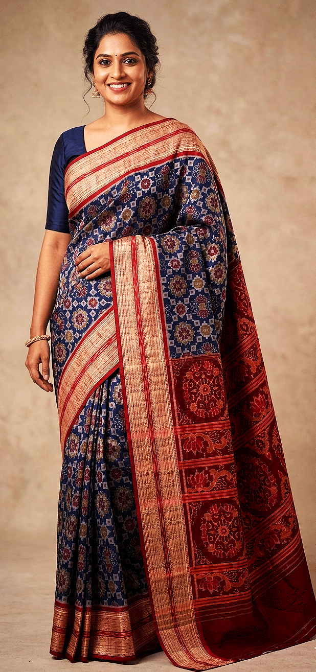 Mandalas Sambalpuri Saree