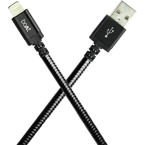 boAt USB A To Lighting Cable 1 M