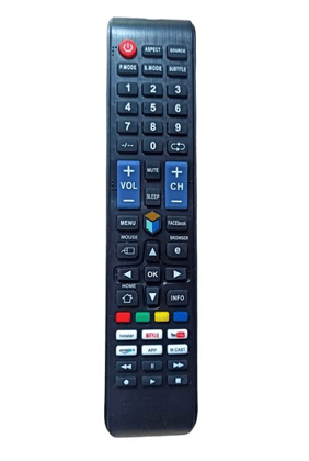 Smart TV Universal Remote Control Compatible For Non Branded/Local/ Tv Remote Controller (Black)