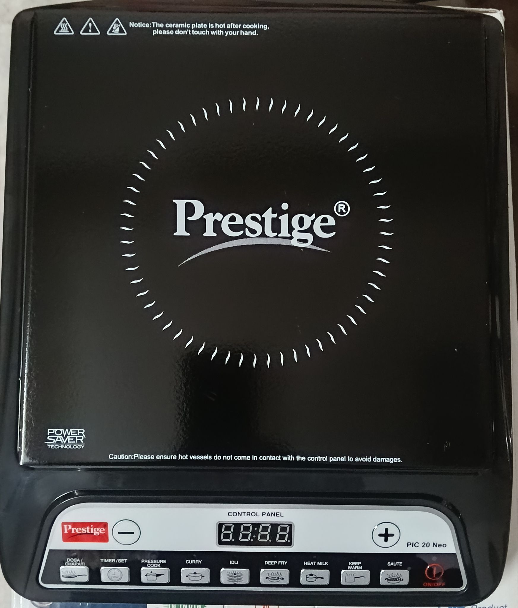 Prestige 1600 watt Induction Cooktop