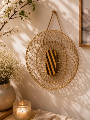Handwoven Bamboo Fruit Basket