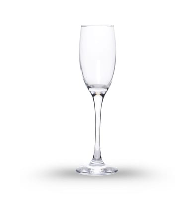 Table and Tale Barone 190 ml Tulip Glass Set of 4 Elegant and Stylish Long Stem Champagne Flutes | Crystal Champagne Premium Glass, Unique Wine Glass