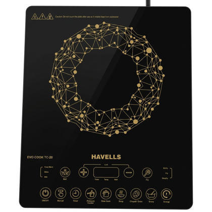 HAVELLS EVO COOK TC 20 2000 WATT INDUCTION 