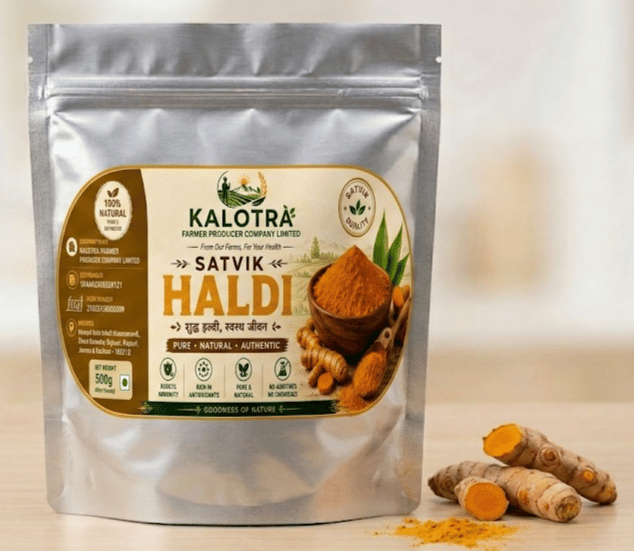 KALOTRA Satvik Haldi Powder, 500g