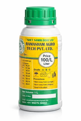 Ramasham Agro Tech Shet Samruddhi Vat City Compost Liquid Fertilizer - 1 L