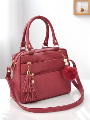 Trendy Women PU Leather Tote Handbag | Fashionable Shoulder Bag | Premium Spacious Purse for Daily Use & Office