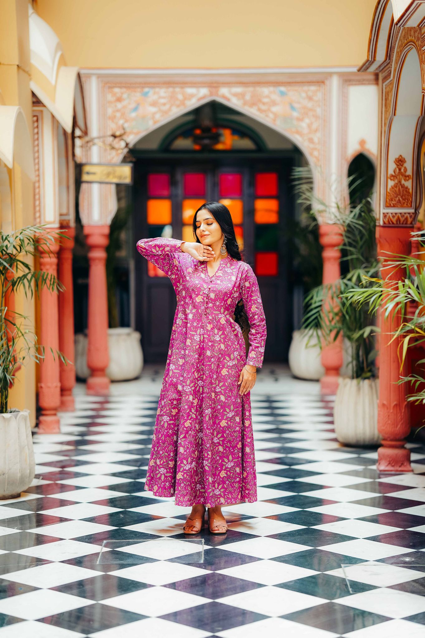Gulnaar – Cotton Anarkali Kurta