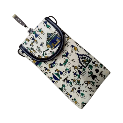 Zubiya Hand Painted Sling Bag - Warli Art